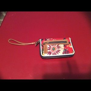 Spartina Wallet/ phone case wristlet